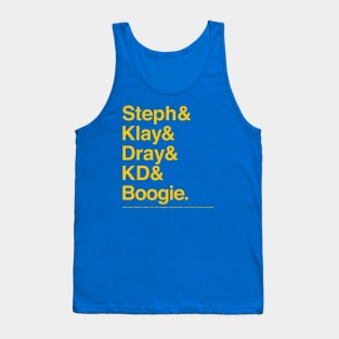 Death Lineup Version 3.0 Tank Top